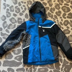 Spyder Boys Ski Jacket - Sz 14 - Amazing Condition